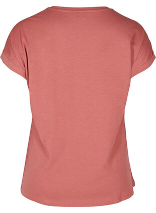 T-shirt en mélange coton, Faded Rose Mel., Packshot image number 1