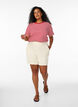 Short avec poches et coupe ample, Beige, Model image number 1