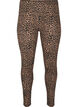 Viscose leggings met luipaardprint, Zwart, Packshot image number 0