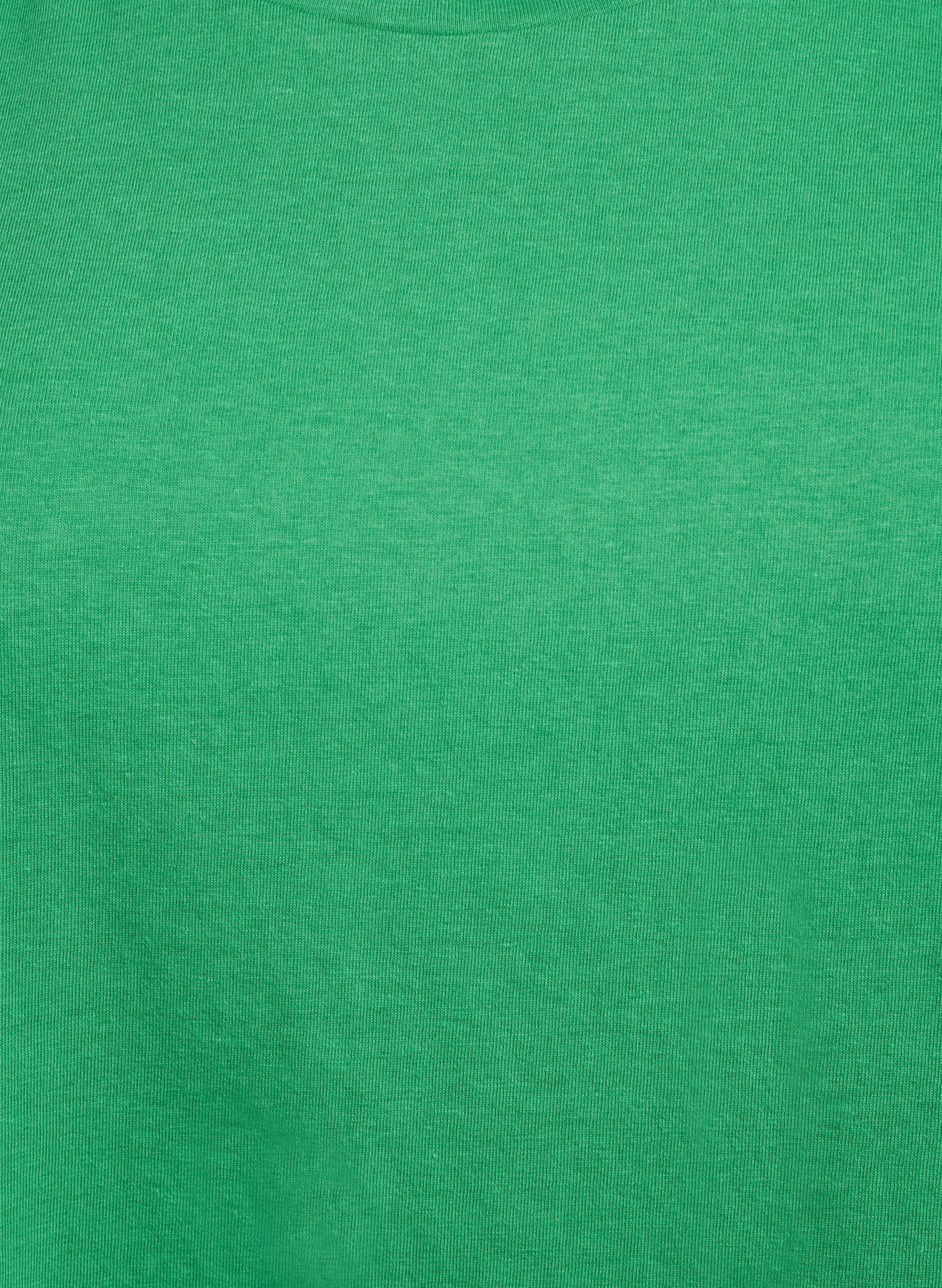 Zizzi T-shirt &agrave; manches courtes en m&eacute;lange de coton, Vert, Packshot image number 2