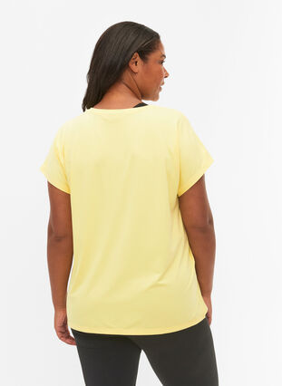 T-shirt d'entraînement à manches courtes, Lemon Meringue, Model image number 1