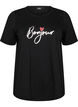 T-shirt imprim&eacute;, Noir, Packshot image number 0