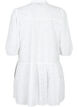 Overhemdjurk van katoen met broderie anglaise, Bright White, Packshot image number 1
