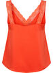FLASH - Top met V-hals en kanten rand, Orange.com, Packshot image number 1