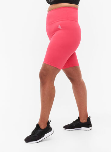Strakke sport shorts, Azalea, Model image number 0