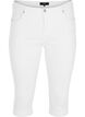 High waist Amy capri jeans met super slim fit, Wit, Packshot image number 0