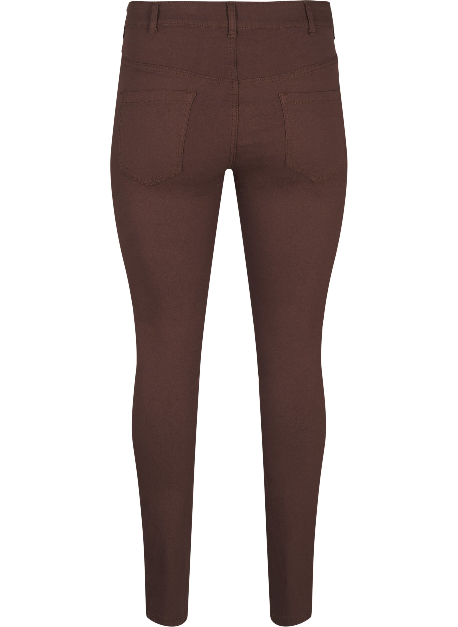 Zizzi Pantalon, Marron, Packshot image number 1