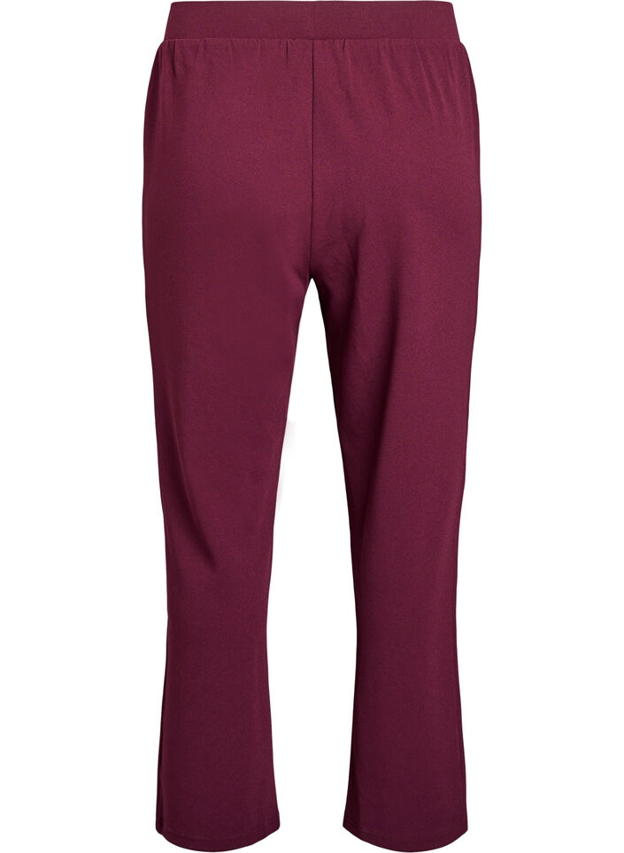 Pantalon &agrave; coupe droite, Bordeaux, Packshot image number 1