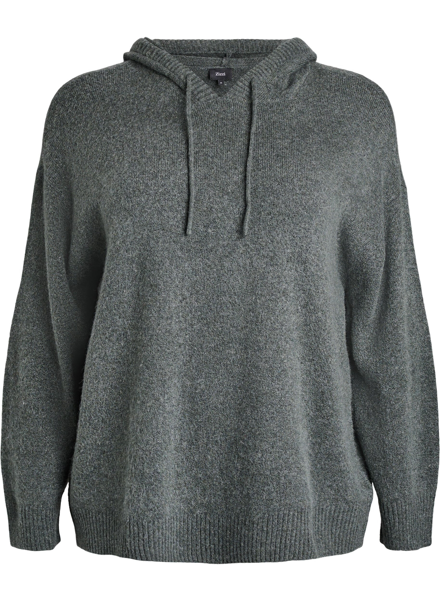 Gebreide hoodie