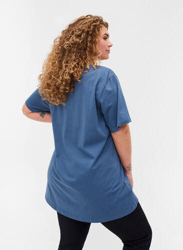 T-shirt long à manches courtes en coton, Bering Sea, Model image number 1