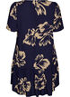 Jurk van viscose met coupenaad, Blauw, Packshot image number 1
