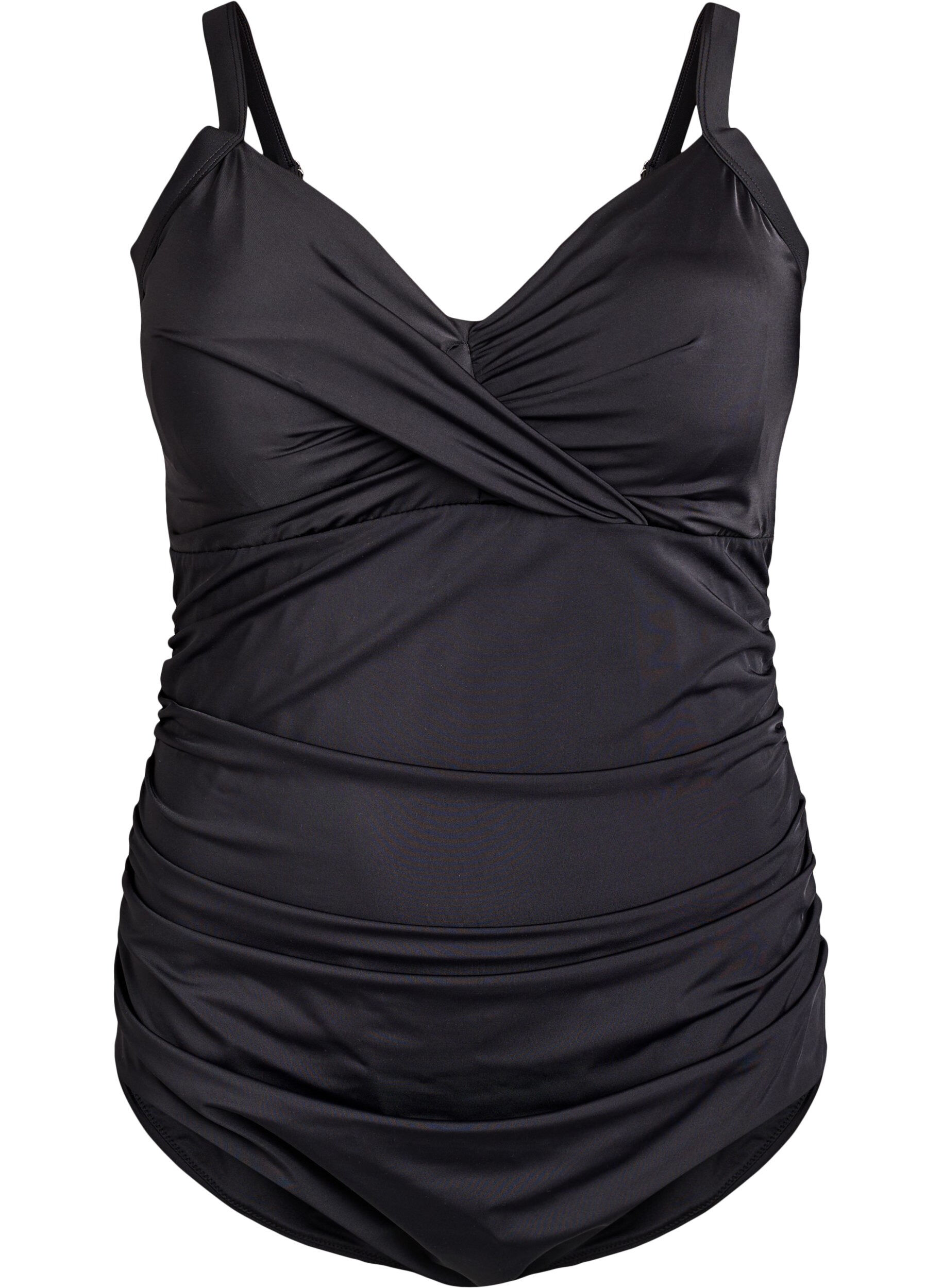 Maillot de bain avec armatures et effet fronc&eacute;