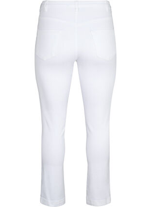 Jeans Emily Slim fit à taille régulière, White, Packshot image number 1