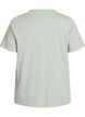 T-shirt met knoopdetail, Groen, Packshot image number 1