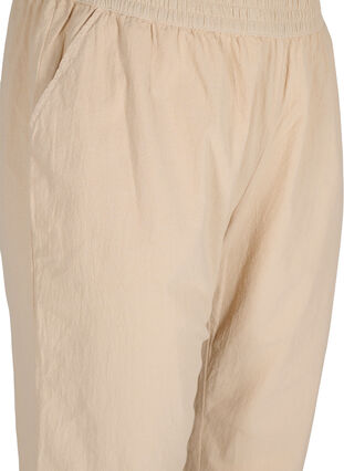 Cropped broek in katoen, Oxford Tan, Packshot image number 2
