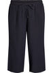 Pantalon culotte taille haute, Noir, Packshot image number 0