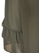 Blouse avec ruban &agrave; nouer et volants, Gris anthracite, Packshot image number 3
