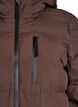 Doudoune avec capuche et poches, Marron, Packshot image number 2
