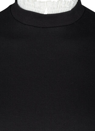 Sweatshirt avec chemise intégrée, Black, Packshot image number 2