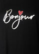 T-shirt imprim&eacute;, Noir, Packshot image number 2
