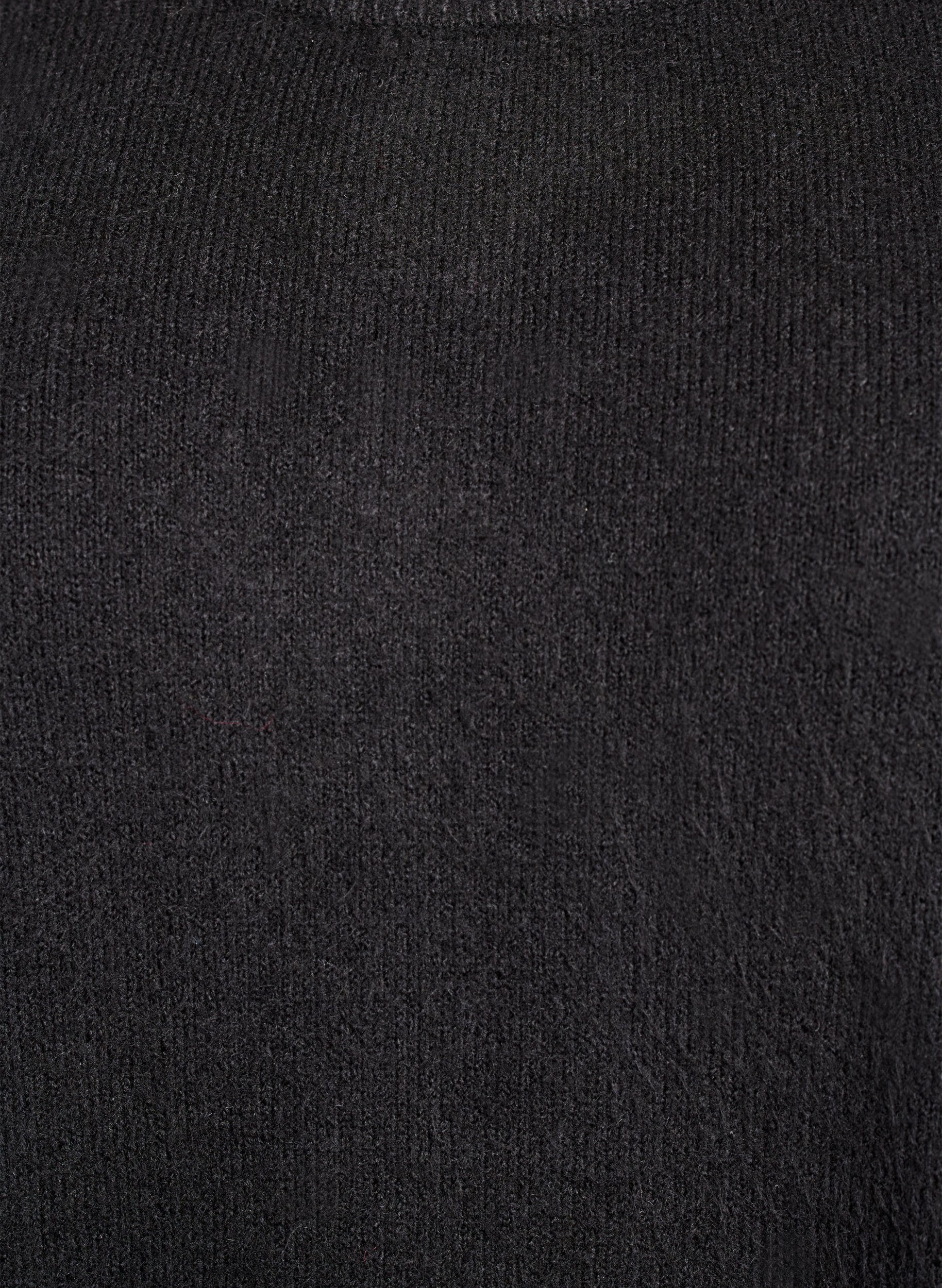 ZizziRobe courte en maille sans manches, Noir, Packshot image number 2