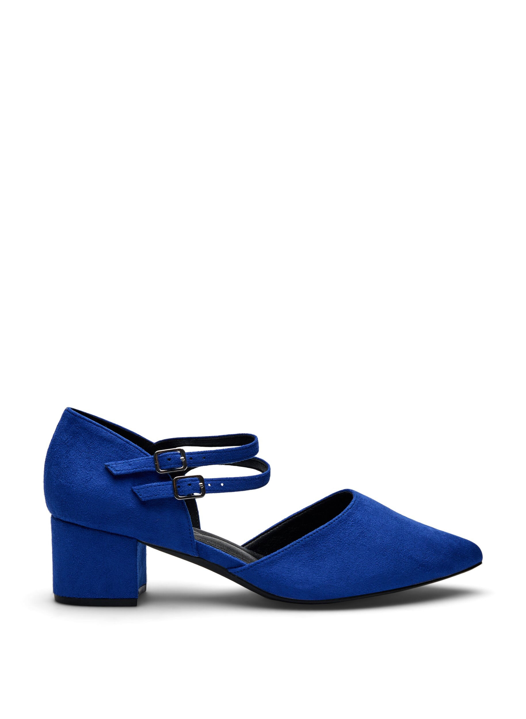 ZizziWide fit - Pumps met dubbele banden, Blauw, Packshot image number 0