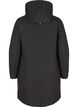Winterjas met verstelbare taille, Zwart, Packshot image number 1