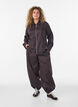 Pantalon ballon avec poches et ceinture &eacute;lastique, Marron, Model image number 0