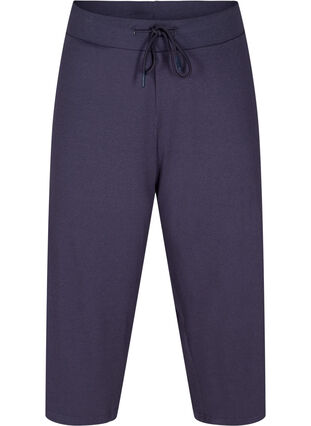 Pantalon-culotte ample en qualité côtelée, Odysses Gray, Packshot image number 0