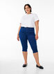 Amy capri jeans met hoge taille en super strakke pasvorm, Blauw, Model image number 0