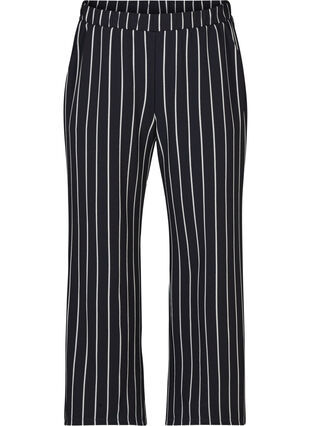 Losse broek met zakken, Night Sky w. stripes , Packshot image number 0