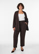 Losse broek met zakken, Bruin, Model image number 0