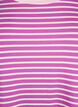 T-shirt en TENCEL&trade; Lyocell &agrave; rayures, Violet, Packshot image number 2