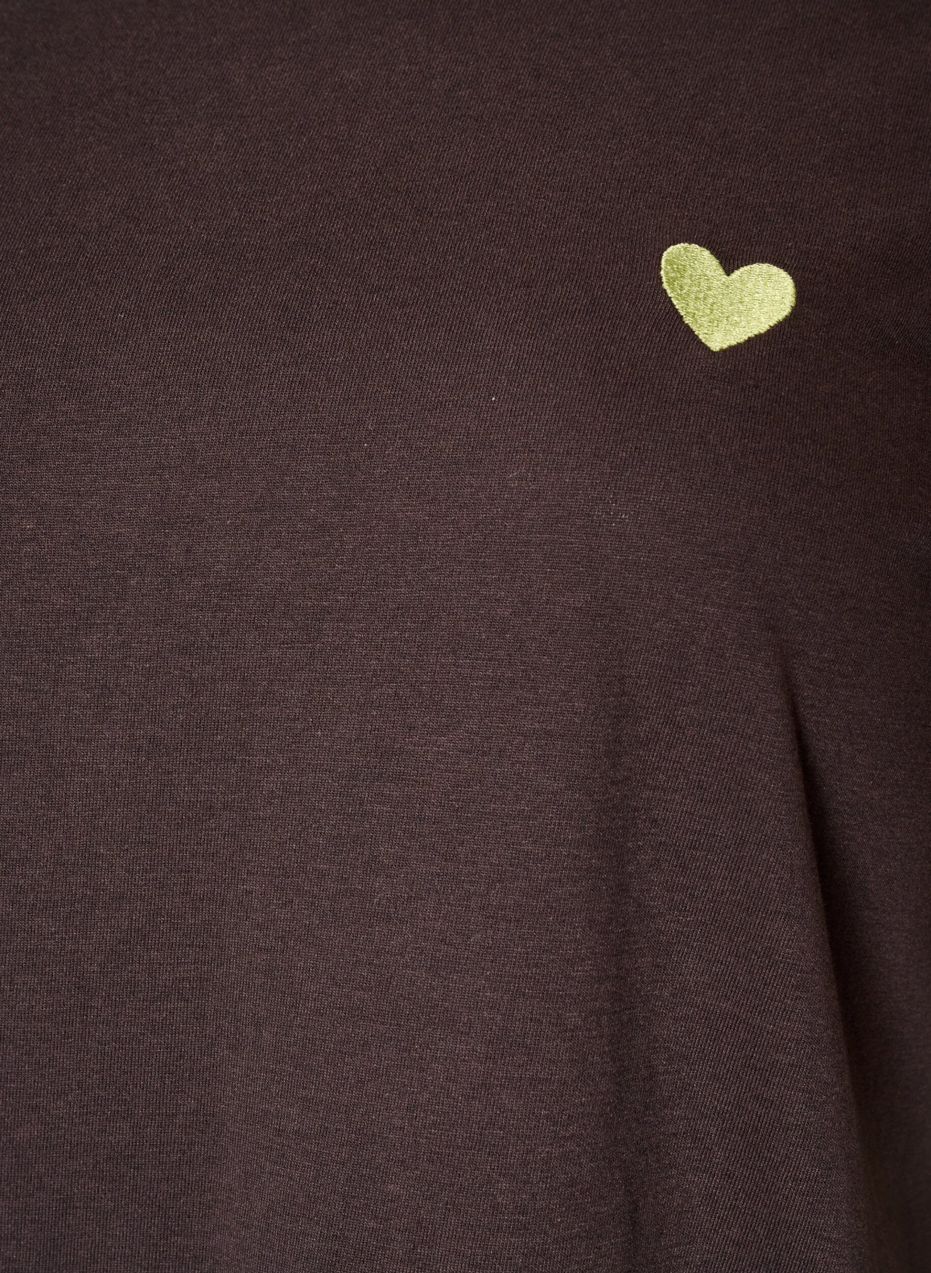 ZizziT-shirt imprim&eacute;, Marron, Packshot image number 2
