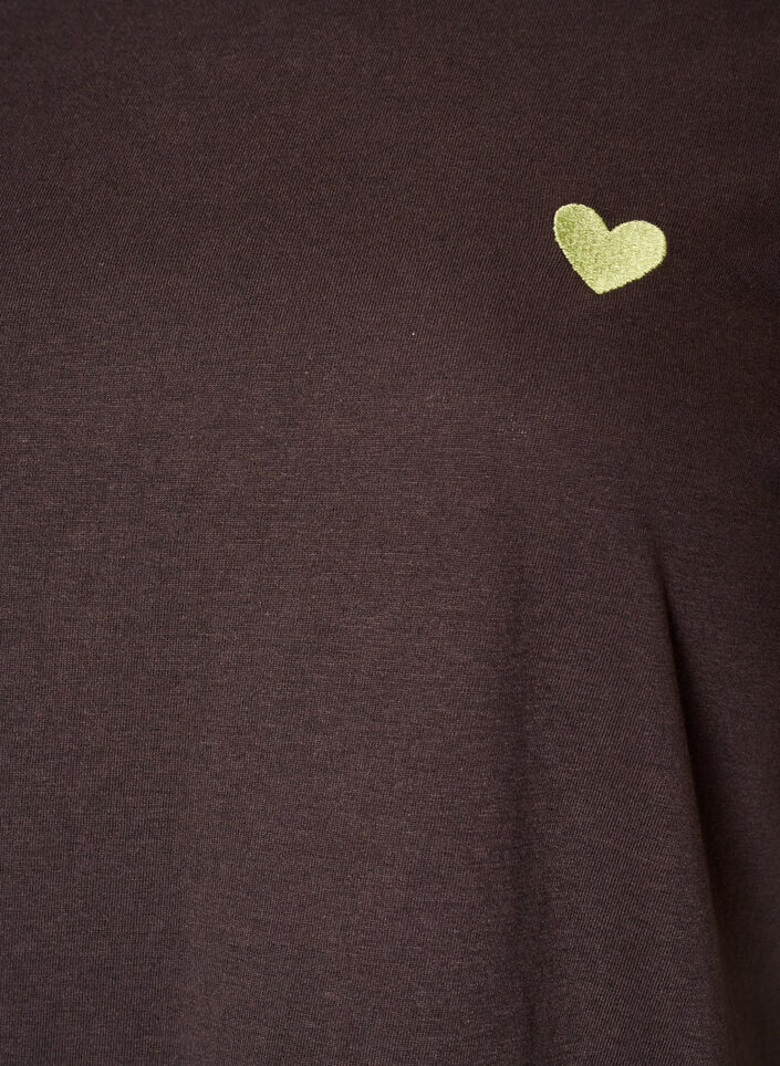 T-shirt imprim&eacute;, Marron, Packshot image number 2