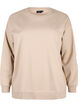 Sweatshirt met ronde hals, Simply Taupe, Packshot image number 0