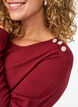 Blouse met decoratieve knopen, Rood, Model image number 3