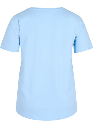 T-shirt basique, Chambray Blue, Packshot image number 1