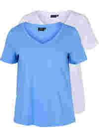 T-shirt basiques 2-pack en coton