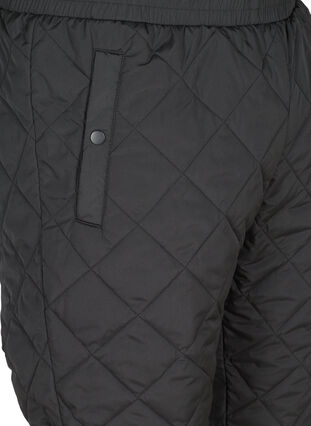 Pantalon thermique matelassé avec poches, Black, Packshot image number 2
