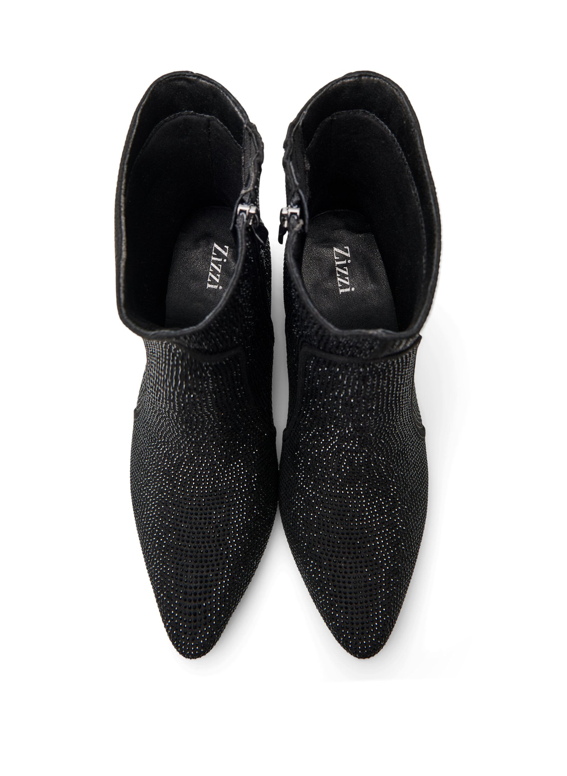 Zizzi Large - Bottines avec strass, Noir, Packshot image number 2