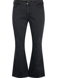 Ellen bootcut jeans met hoge taille, Grey Denim, Packshot