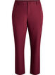 Pantalon avec poches et jambes droites, Bordeaux, Packshot image number 0