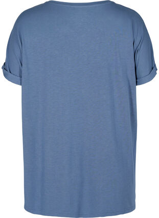 T-shirt à manches courtes en mélange de viscose, Bering Sea, Packshot image number 1