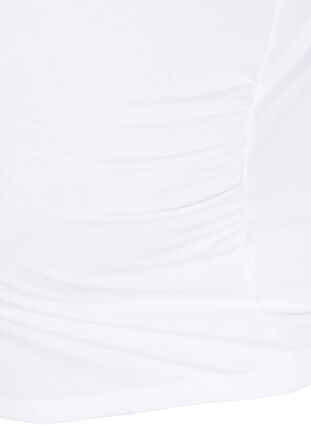 Blouse de grossesse basique à manches longues, White, Packshot image number 3