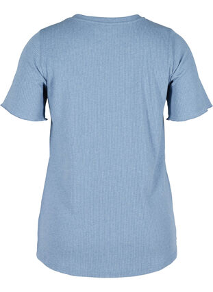 T-shirt à manches courtes en qualité côtelée, Infinity , Packshot image number 1