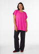 Effen gekleurd trainingsshirt, Roze, Model image number 1