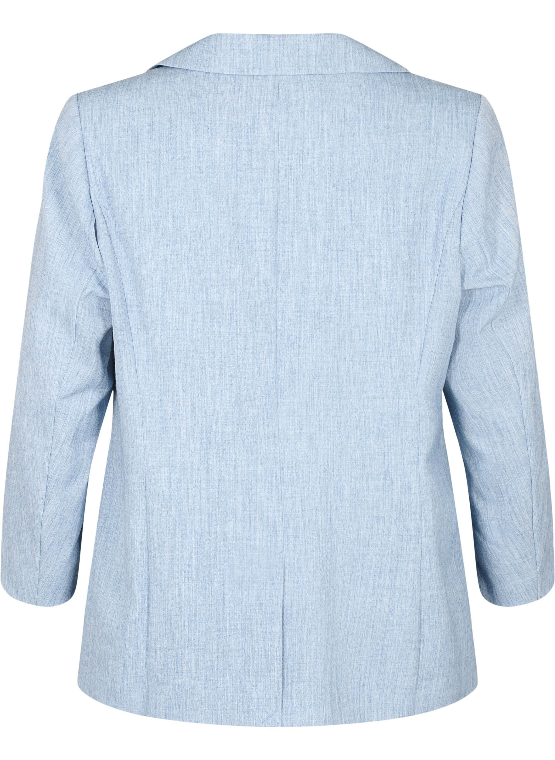 ZizziGem&ecirc;leerde blazer met knoopsluiting, Infinity , Packshot image number 1