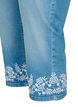  Amy knickers met hoge taille en borduursel, Light blue denim, Packshot image number 3