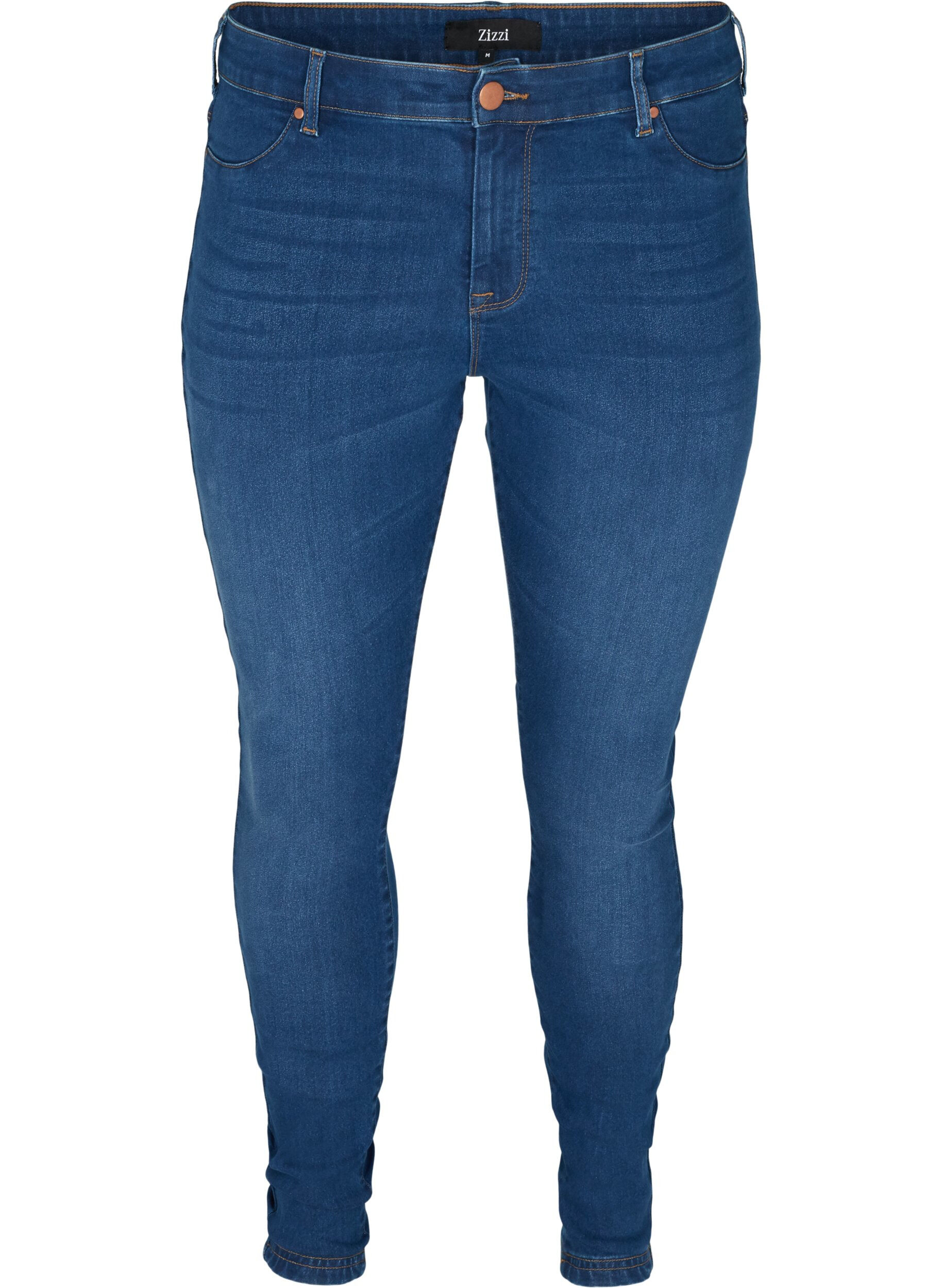 Jeggings en coton m&eacute;lang&eacute;